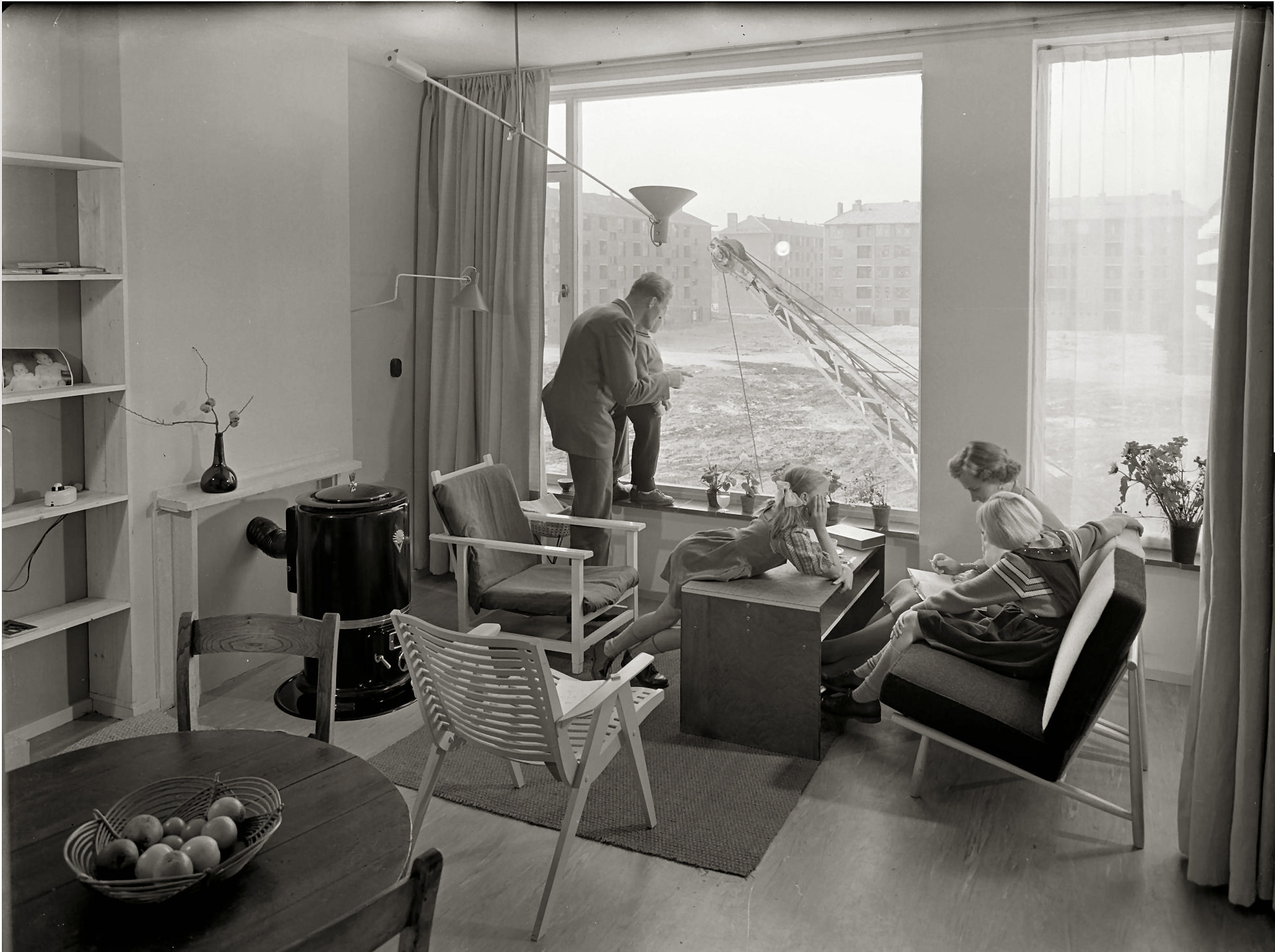 Modelwoning in Amsterdam 1956