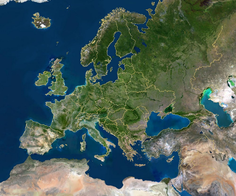 kaart karakters volken europa