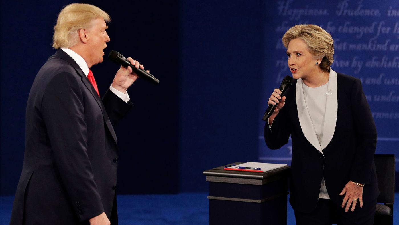 Televisiedebat tussen Trump en Clinton