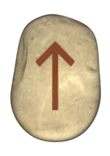 Rune TEIWAZ ᛏ