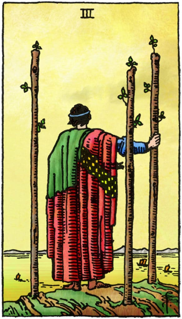 tarotkaart staven