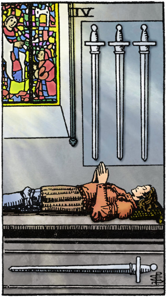 tarotkaart zwaarden