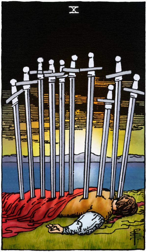 tarotkaart zwaarden