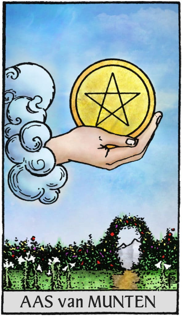 tarotkaart pentakels