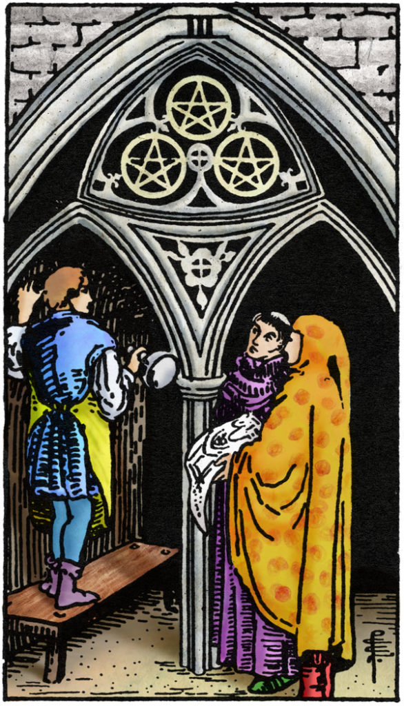 tarotkaart pentakels2