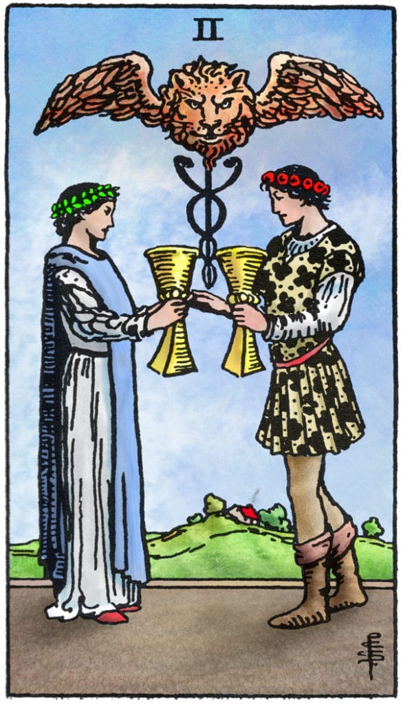tarotkaart bekers