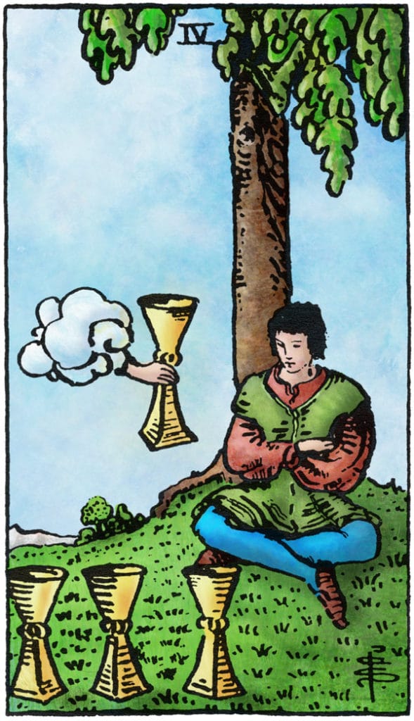 tarotkaart bekers