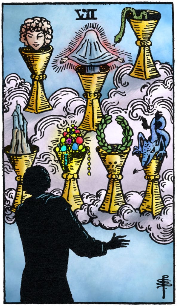 tarotkaart bekers
