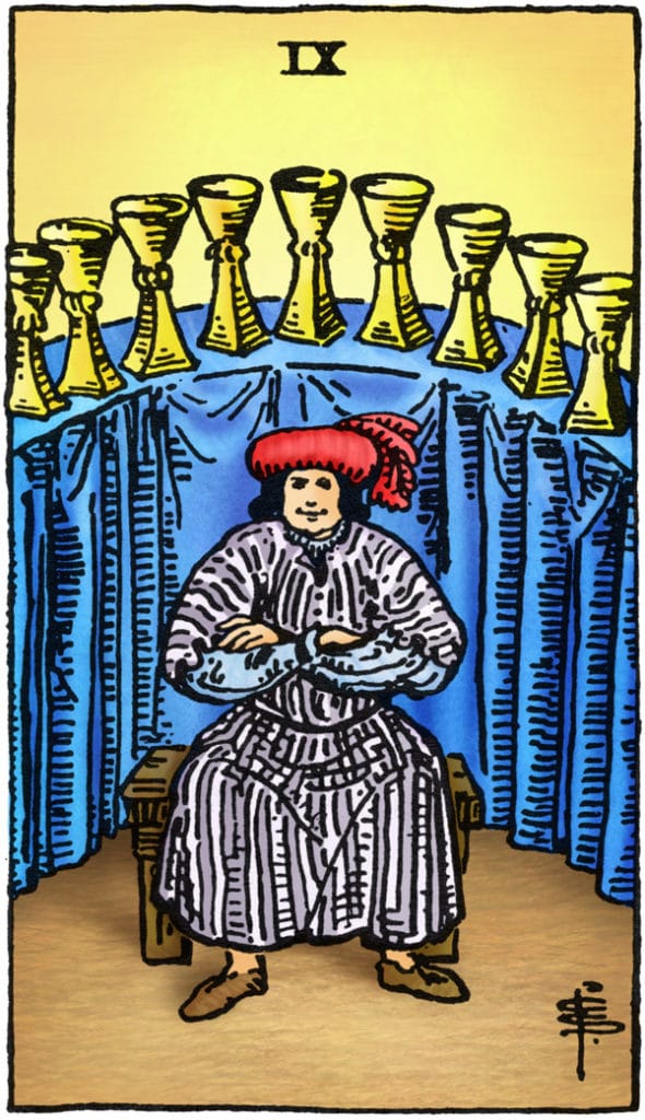 tarotkaart bekers