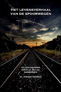 Boek voorkant Het levensverhaal van de spoorwegen